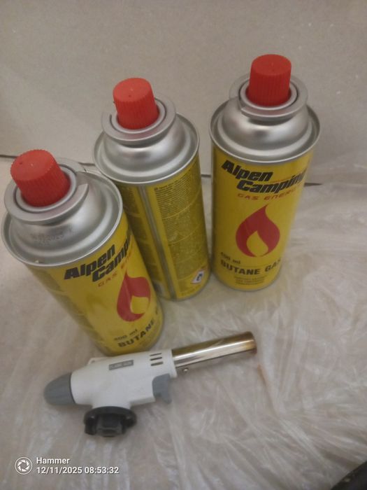 Nowy Palnik gazowy +3 razy gaz