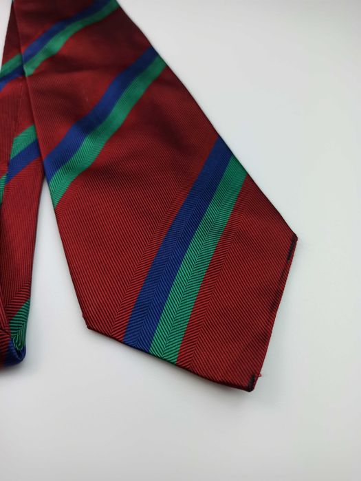 Yves Saint Laurent jedwabny krawat maj36