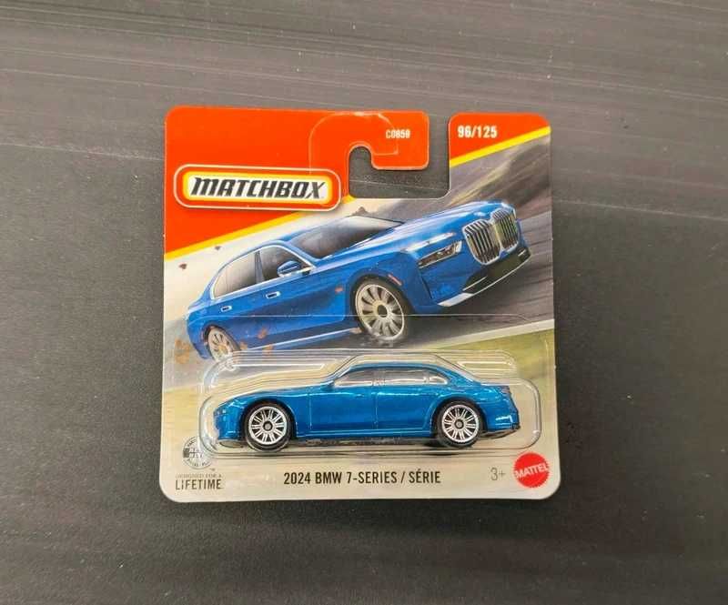 Matchbox - 2024 BMW 7-Series - 96/125 - niebieski blue hot wheels