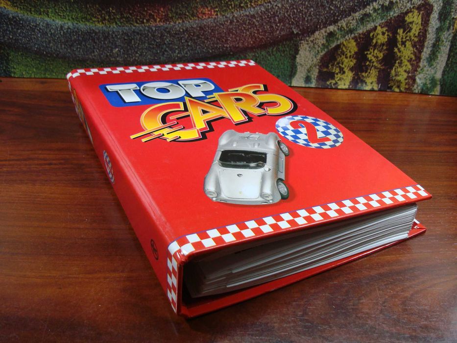 EdiClub - Coleção "Top Cars" Volume 2 / 90 Fichas / Usado