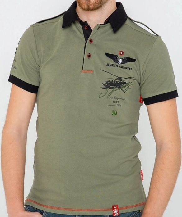 Чоловіче поло Sikorsky авіація Галичини.