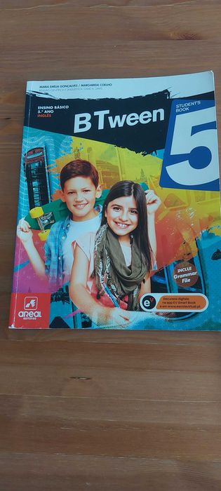 Manual e livro de fichas de Inglês 5º ano - BTween 5