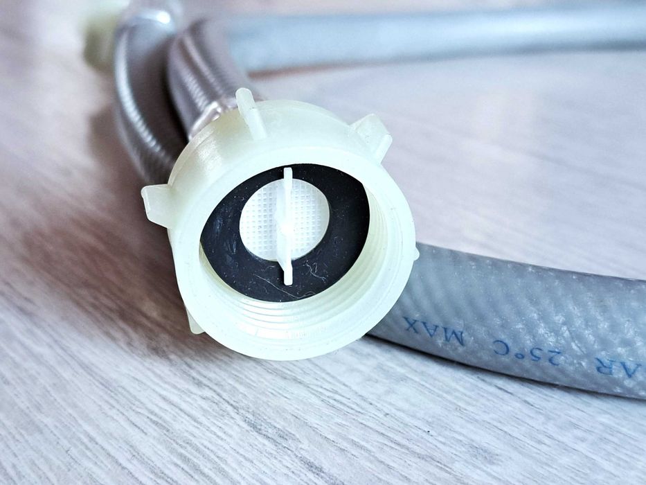 Wąż dopływowy do pralki, suszarki, 1 m.