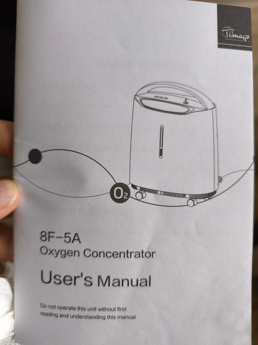 Koncentrator tlenu z czujnikiem tlenu TIMAGO  8F 5A