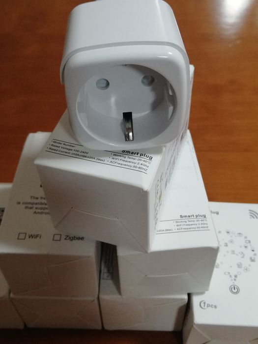 Tomada Wi-Fi inteligente programável