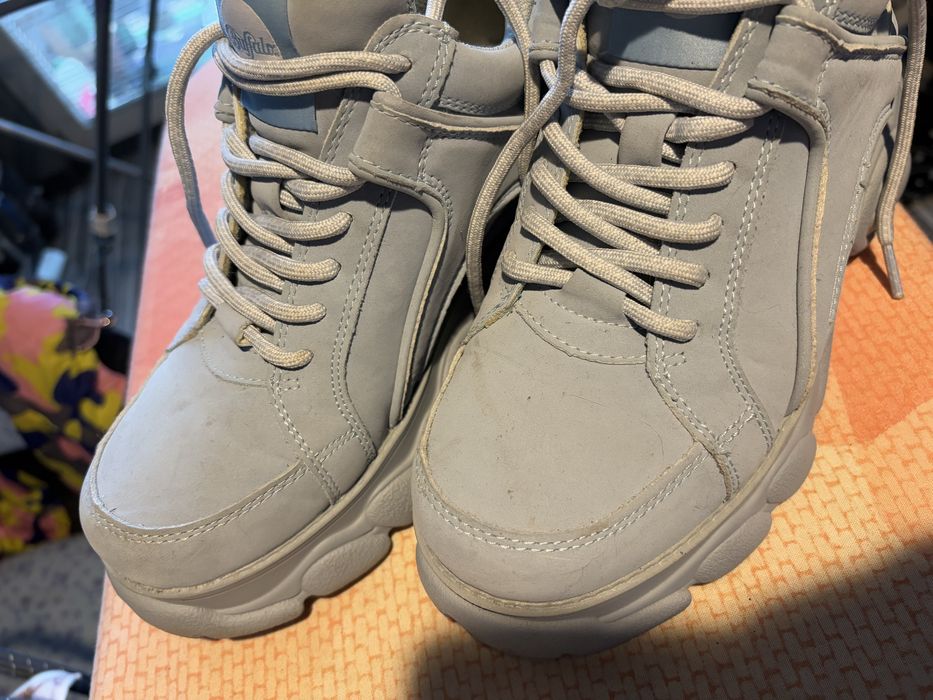 Buty buffalo sneakersy r.37 mega hit,błękitne ,modne,na czasie