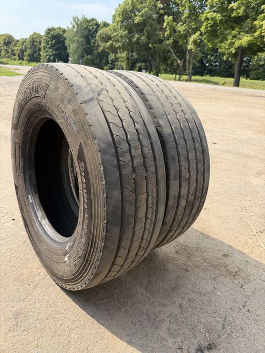 Комплект грузовых шин 235/75 R17.5 Hankook + Fulda, Firestone(наварка), с одной машины
