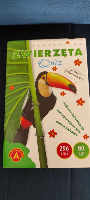 Gra planszowa Quiz zwierzęta