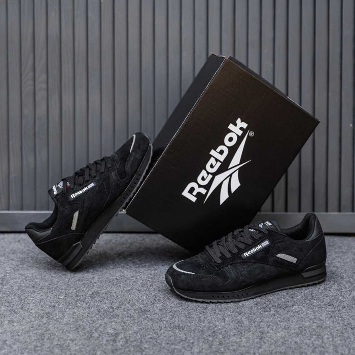 Кросівки Reebok Classic Suese Black premium