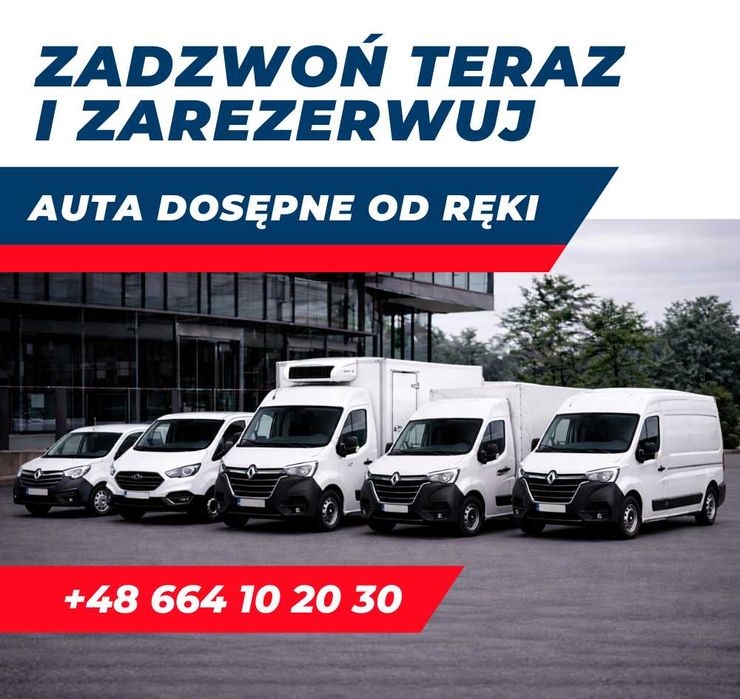 Wypożyczalnia, Wynajem Samochodów Dostawczych I Specjalistycznych  – Już Od 97 Zł / Doba