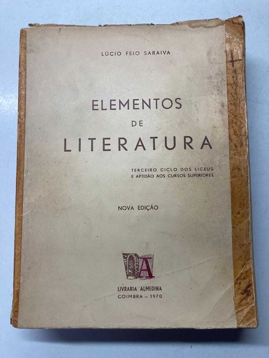 Livro - Elementos de Literatura (ctt editorial grátis)