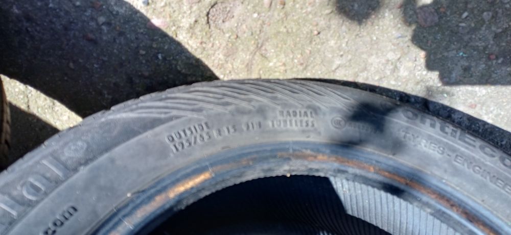 Opony Continental R 15 4 szt