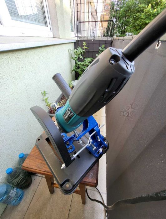 Uchwyt Statyw Stojak do Szlifierki Kątowej 115-125 mm Kąt od 0 do 45