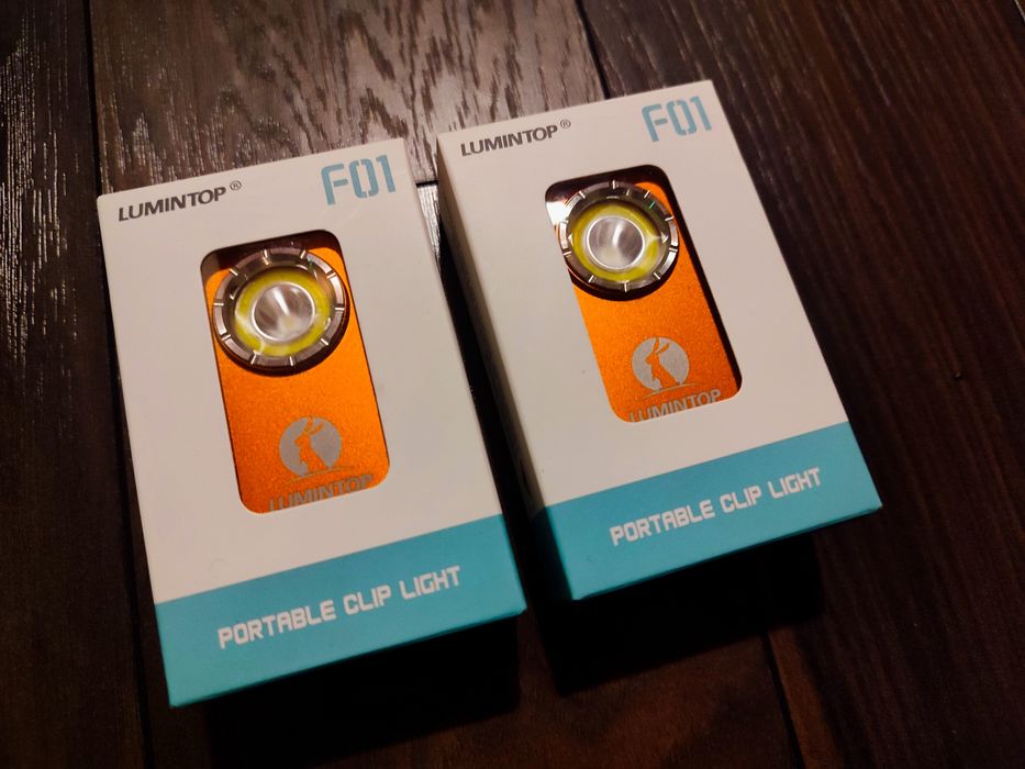 Lumintop F01 1000 lumens( orange)