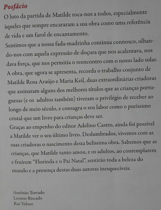 Florinda & O Pai Natal (Livro Inédito)