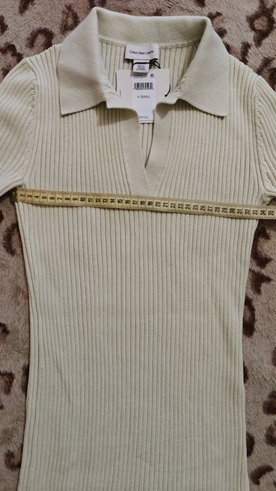 Сукня Calvin Кlein Cotton Rib Polo Mini Dress