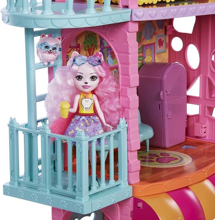Энчантималс Таунхаус с кафе Enchantimals City Tails Town House HHC18