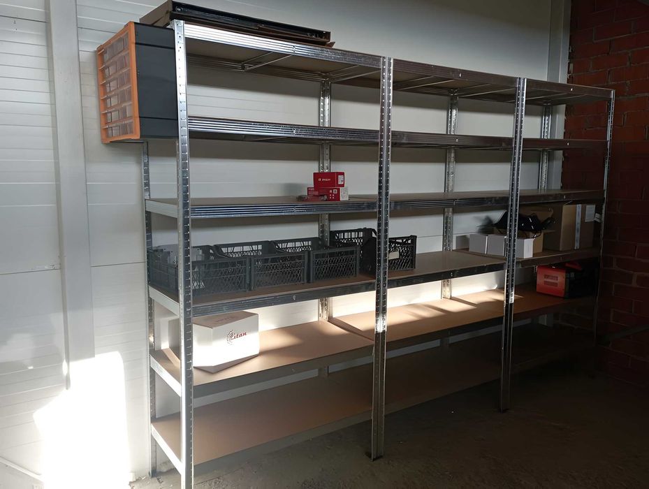 Металевий стелаж 180×90×40 і 150×70×30 для дому різні моделі