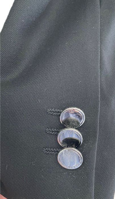 Casaco blazer preto Zegna novo tamanho 50