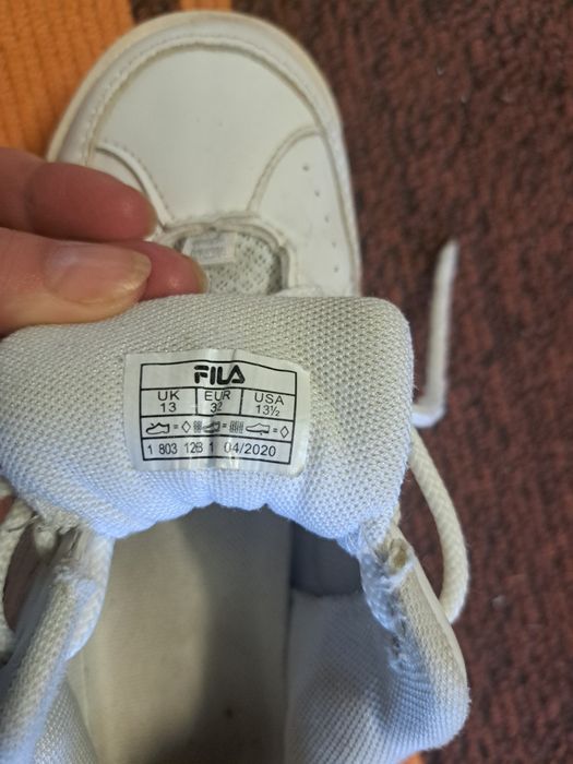 Snakersy Fila roz 33 i 32