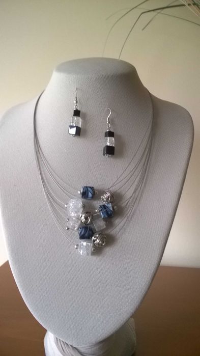 naszyjnik z kolczykami