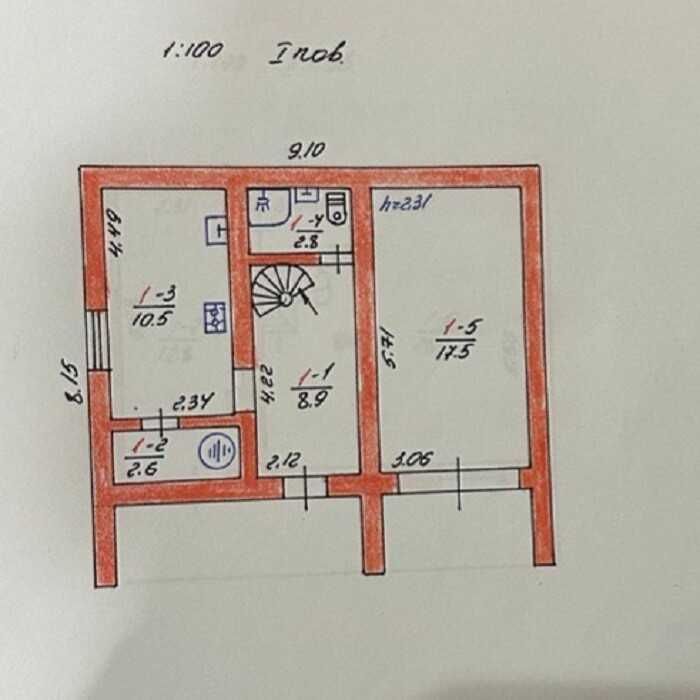 Продаж будинок на березі Дніпра с. Гнідин, СТ "Джерело"