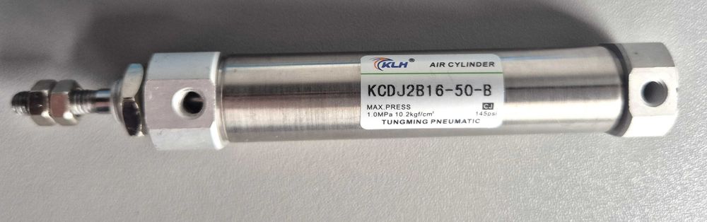 Siłownik pneumatyczny KCDJ2B16-50-B, średnica 16 mm, skok 50 mm