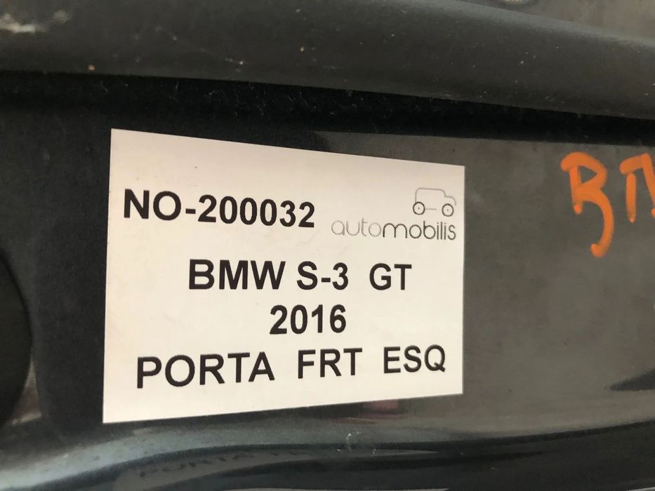 Porta Frente Esquerda BMW 3 Gran Turismo (F34) 320 d xDrive Ref. 41007406849 - NO. 200032
