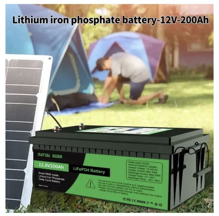 LifePo4 12 volt 200 ah