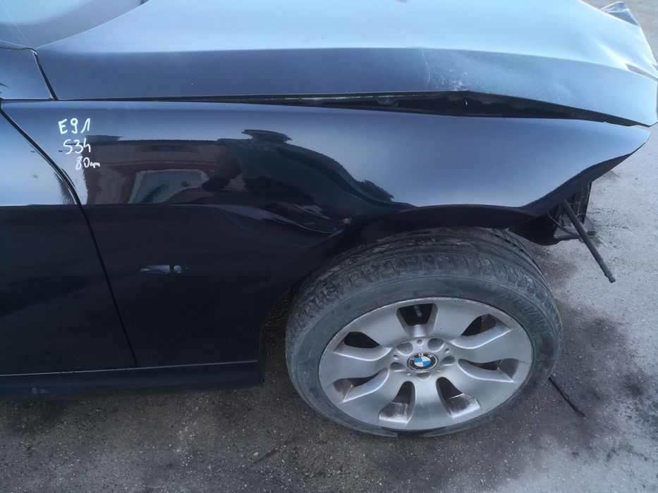 Błotnik prawy przedni BMW e90 e91 lift S34