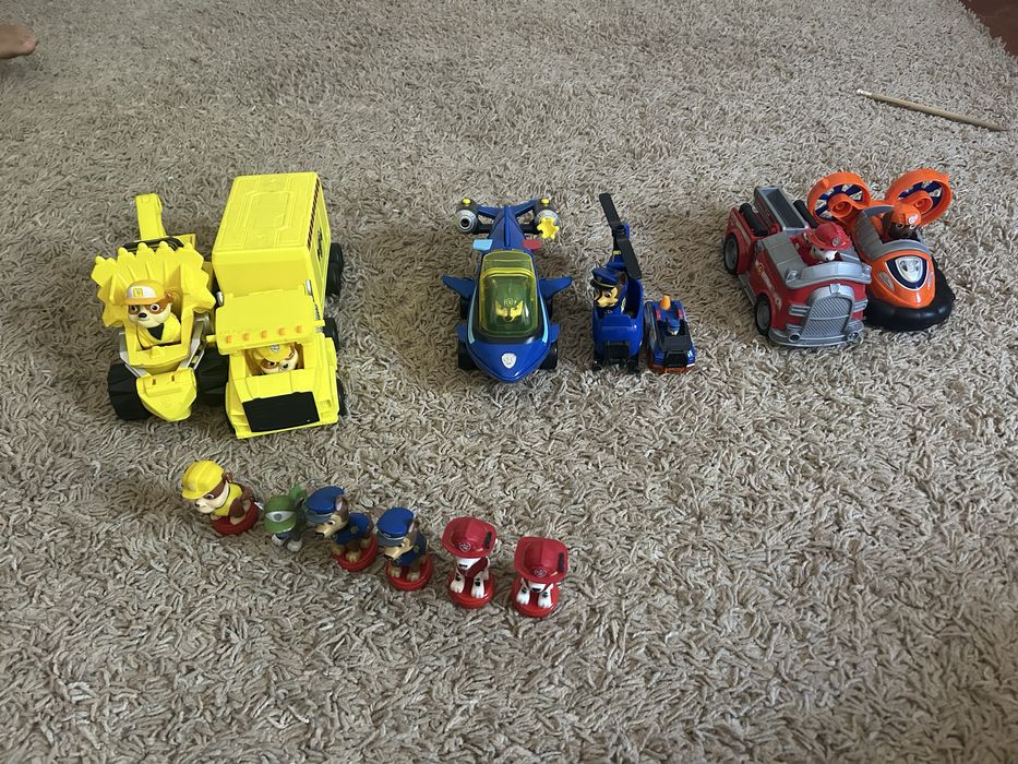 Patrulha Pata veiculos