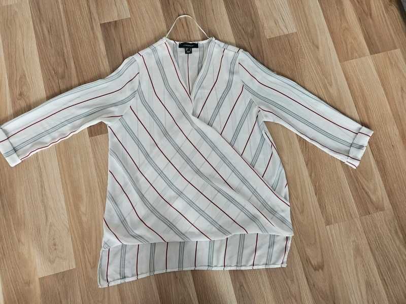 Bluzka Atmosphere w paski – rozmiar 38, bardzo dobry stan