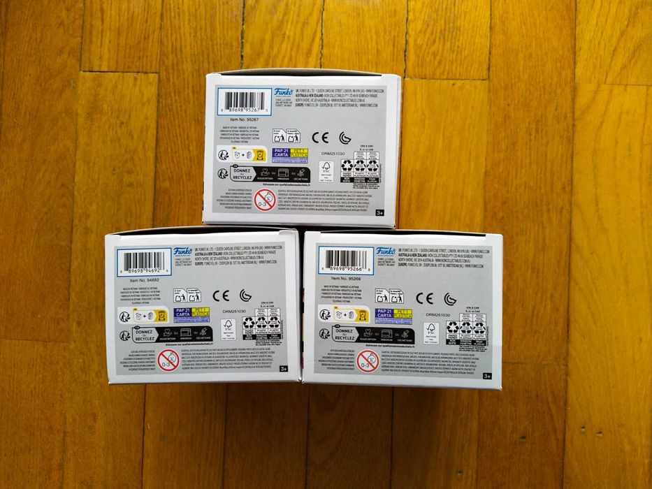 Funko Pop K-POP Demon Hunters Netflix Zoey #2256 Rumi #2257 Mira #2258