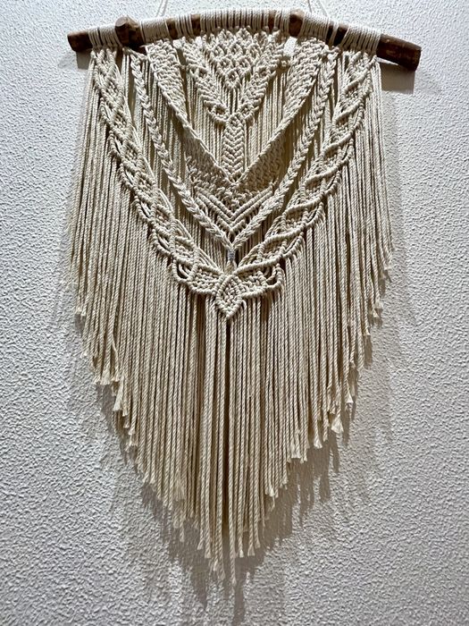 Painel em macrame
