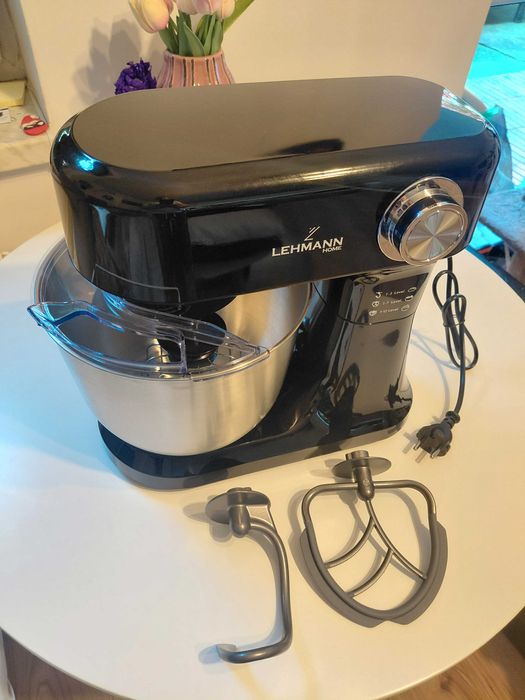 Robot kuchenny planetarny mikser czarny JAK NOWY !!