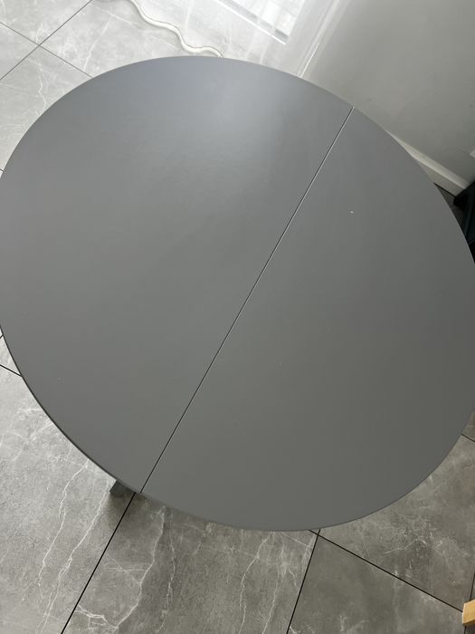 Stoł ROSENTORP rozkładany szary 110/155 IKEA