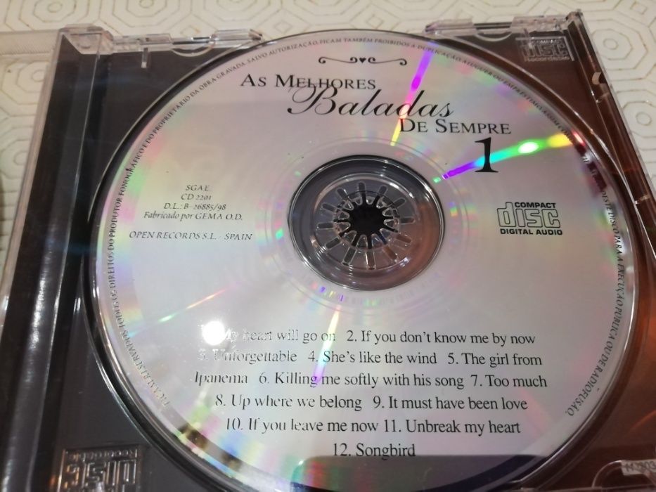 Vendo CD As melhores Baladas