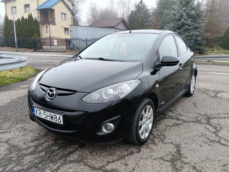 MAZDA 2 1.3 benzyna+LPG 5-drzwi Klima Zadbana Zdrowa Blacha 2011r