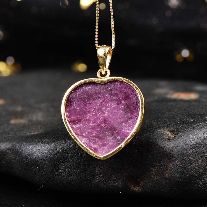 Pendente grande e exclusivo com rubi natural - 9.35 g