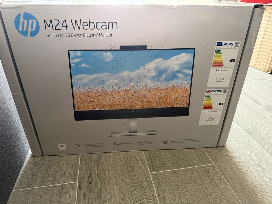 Monitor HP M24 - com webcam