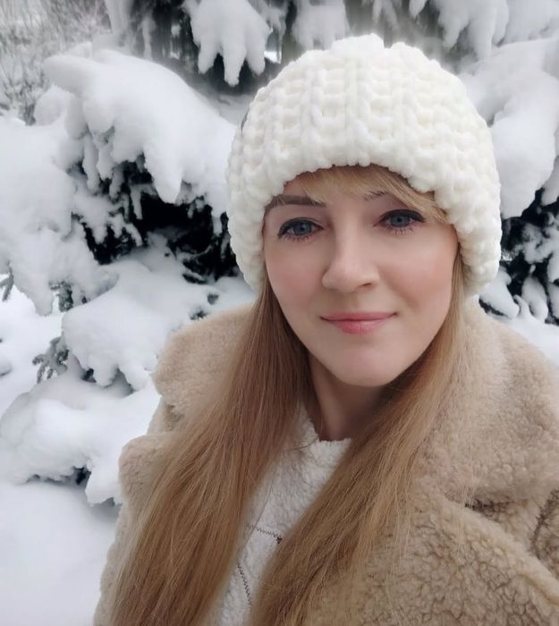 В'язані зимові шапочки Alize Puffy Fine