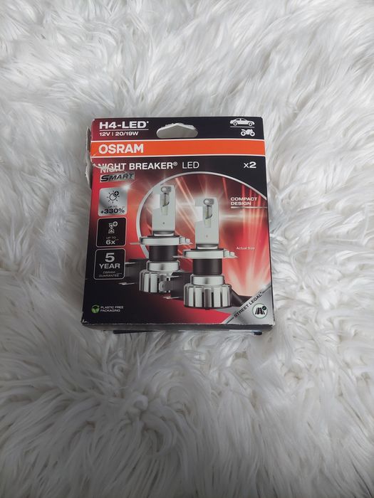 Nowe żarówki led Osram do samochodu lub motocykla
