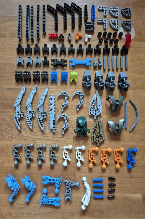 Лот деталей Lego Technic, Bionicle, Hero Factory