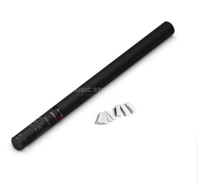 Tubos de Confetis MagicFX 80cm Papéis Branco