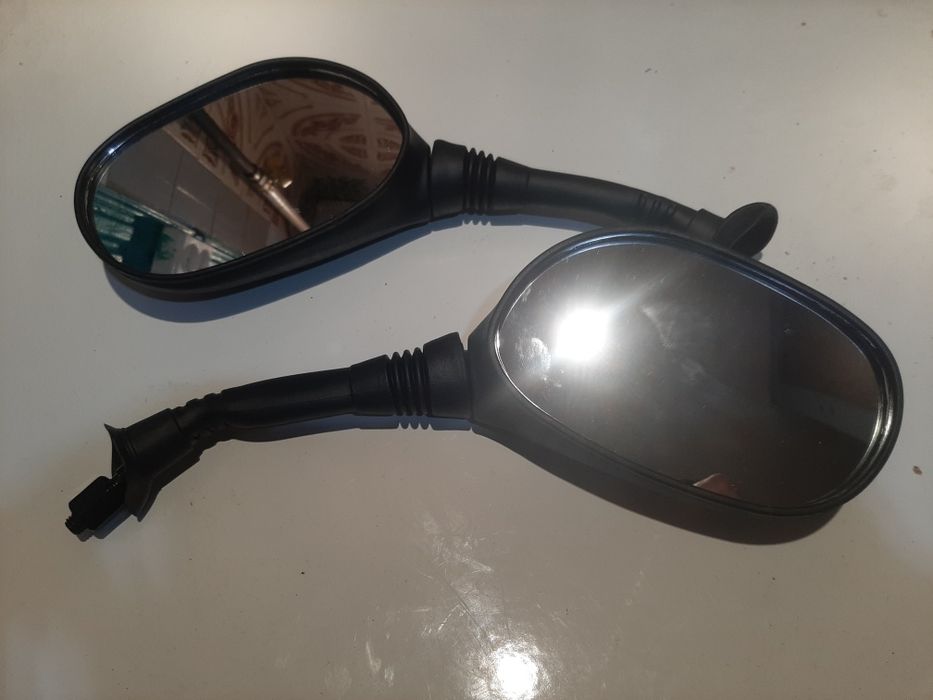 Мото зеркала чорные. Цена за пару.
