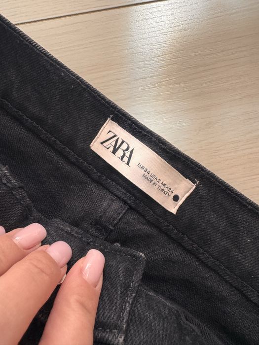Джинси zara xs з пірʼям
