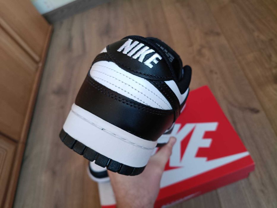 Nike Dunk Low Retro "Panda" Biało-Czarne Rozmiar 45 wkładka 29 cm pudełko
