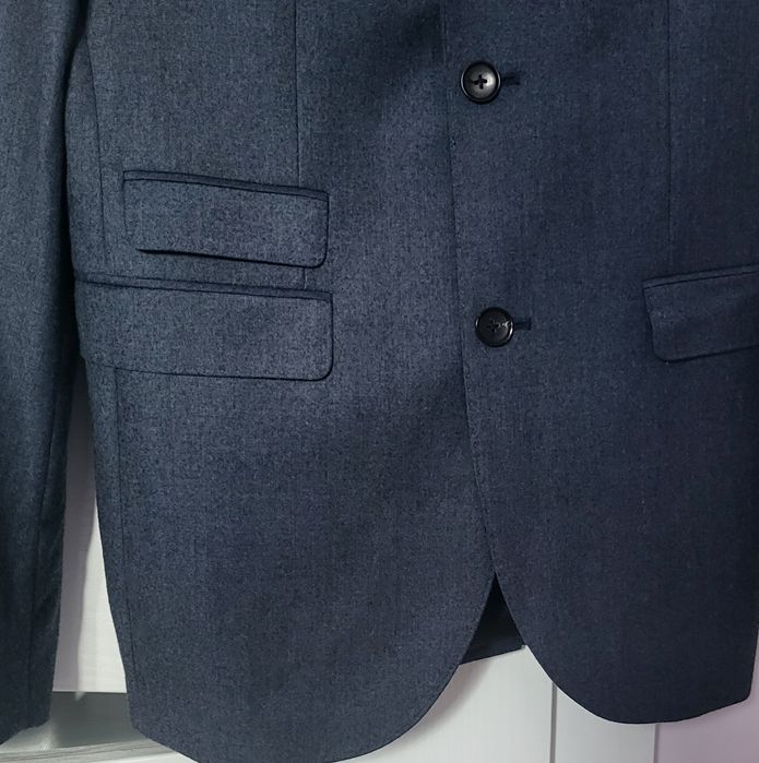 Next marynarka męska Slim Fit 38 granatowa