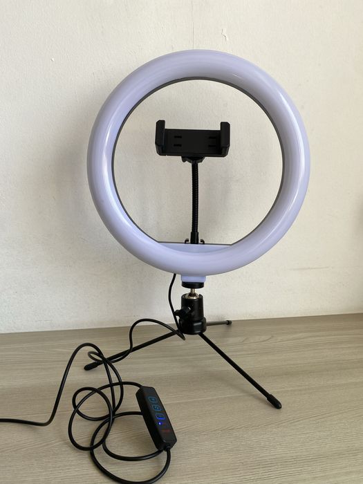 Ring Light LED com tripé