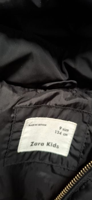 Zara kids kurtka skafander zimowa 134